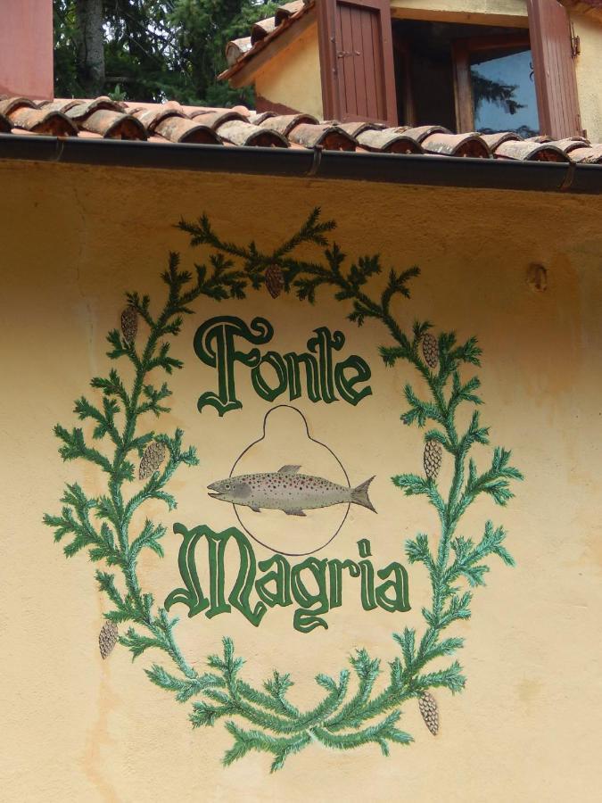Agriturismo Fonte Magria Abbadia San Salvator Exteriör bild